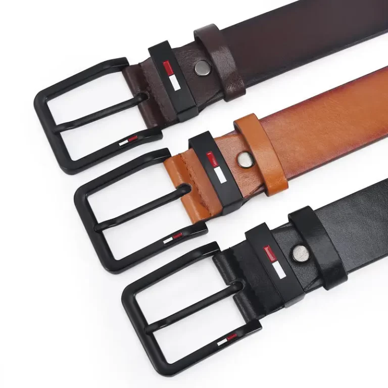 Hommes PU cuir alliage broche carré boucle ceinture affaires ceintures de loisirs 2023 mode noir café brun ceintures de taille pour hommes – Image 3