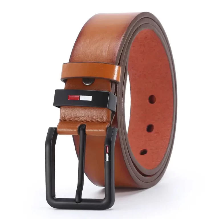 Hommes PU cuir alliage broche carré boucle ceinture affaires ceintures de loisirs 2023 mode noir café brun ceintures de taille pour hommes – Image 6