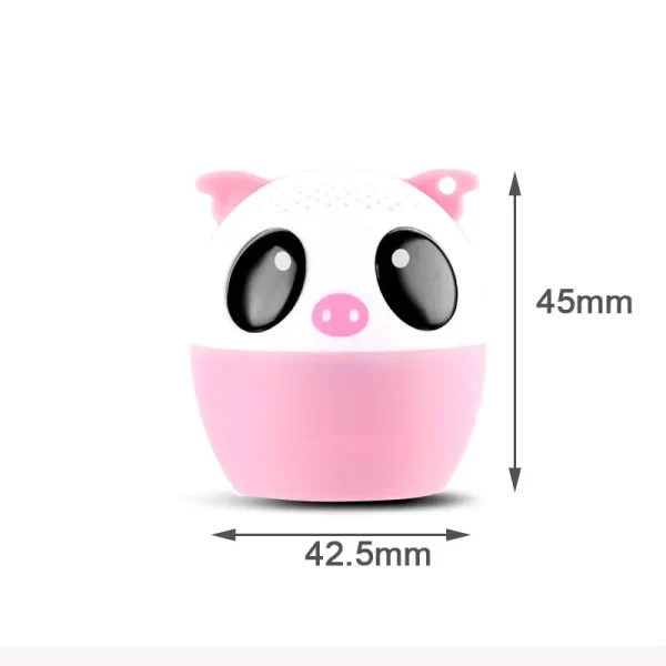 Pet Mini Bluetooth Animal Small Speaker Wireless Portable Music Subwoofer Column Bass Stereo Player Speaker Christmas Gift – Image 6