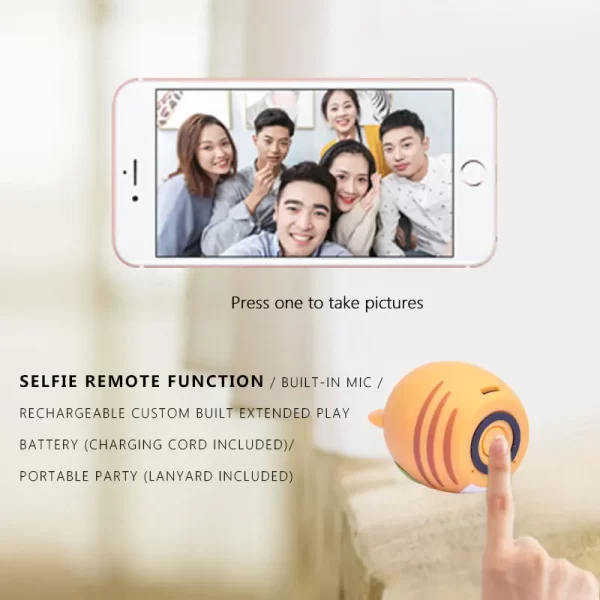 Pet Mini Bluetooth Animal Small Speaker Wireless Portable Music Subwoofer Column Bass Stereo Player Speaker Christmas Gift – Image 5
