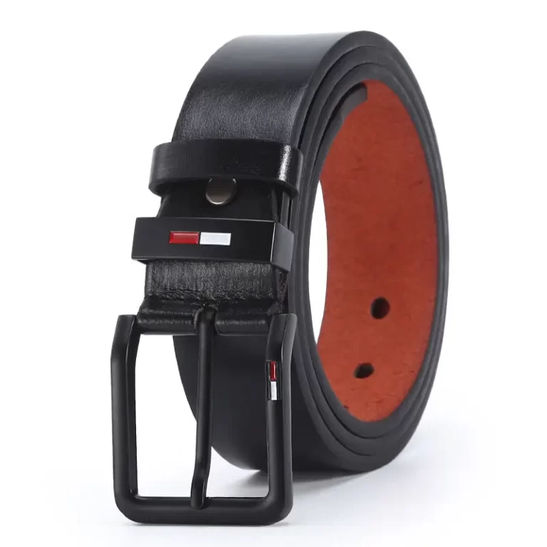 Hommes PU cuir alliage broche carré boucle ceinture affaires ceintures de loisirs 2023 mode noir café brun ceintures de taille pour hommes – Image 4