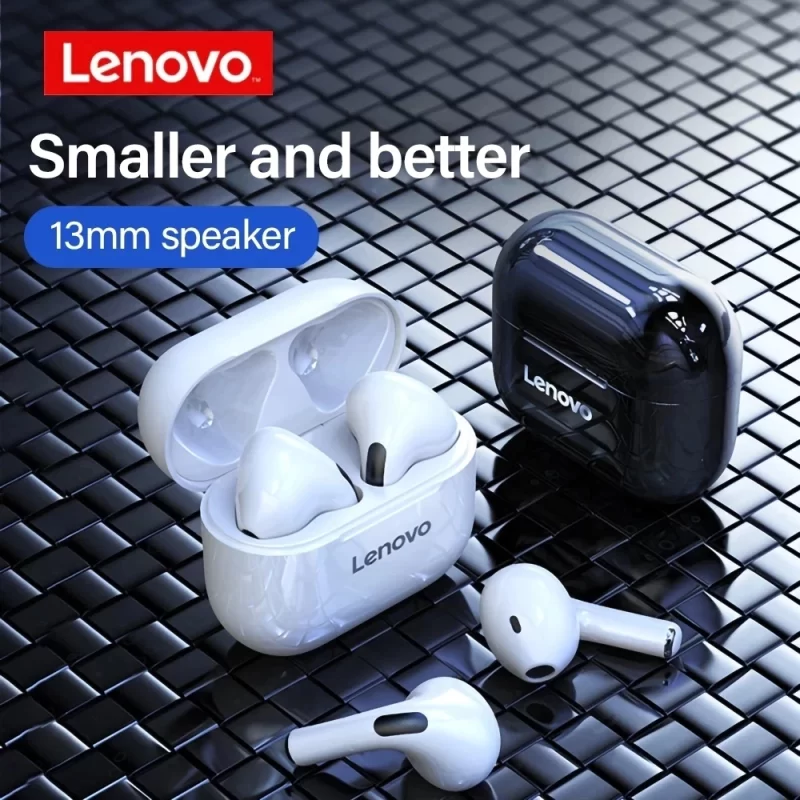 Écouteurs sans fil Lenovo LP40 d'origine TWS écouteurs Bluetooth Touch Control Sport Casque écouteurs stéréo pour téléphone Android – Image 4