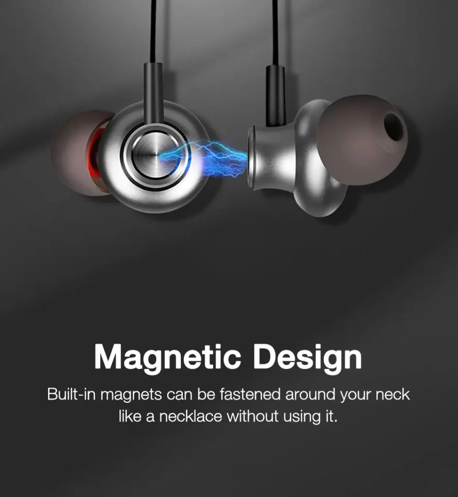 EARDECO casque sans fil collier Bluetooth casque basse casque sans fil casque sport casque avec Mic Origin Stereo – Image 4