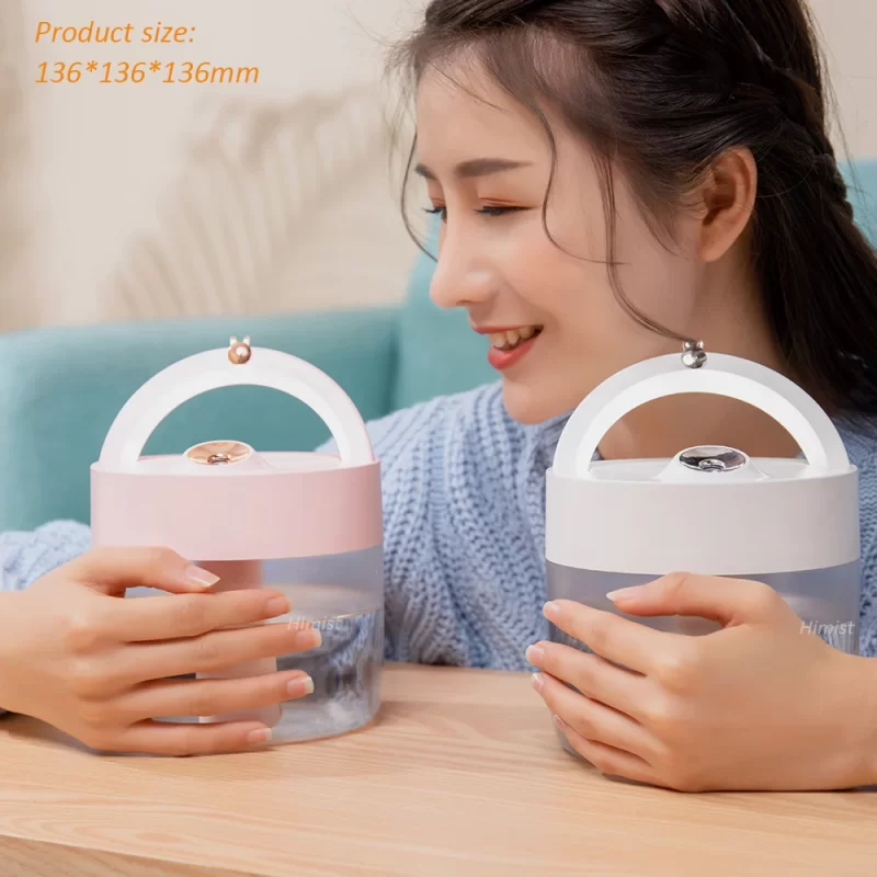 Humidificateur d'air de paysage domestique de grande capacité 1000ml USB rechargeable 3000mAh alimenté par batterie petit humidificateur électrique portable – Image 7