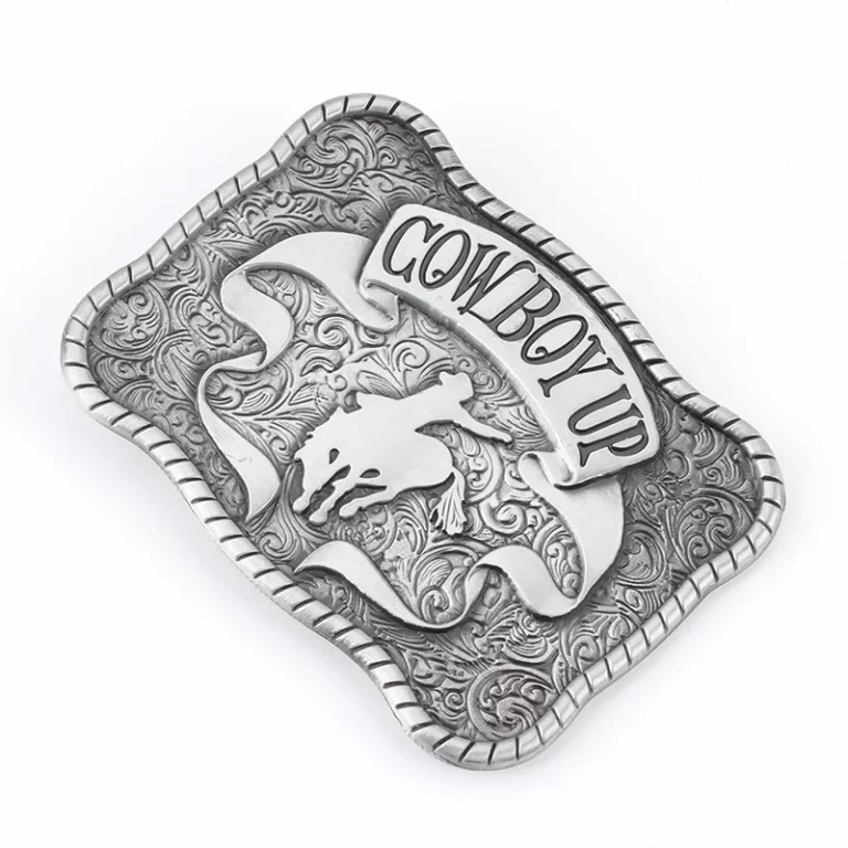 Cowboy Up Buckle Ceinture en alliage accessoires pour hommes Mode – Image 4