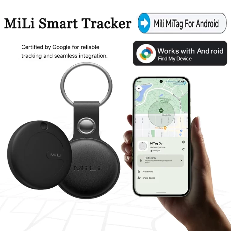 MiLi Smart Tracker Mitag Bluetooth Localisateur Appareil anti-perte Clés mobiles Animaux de compagnie Les enfants plus âgés Finder Travailler avec Android Trouver mon – Image 3