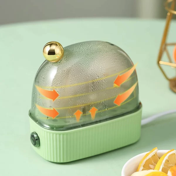 220V Egg Boiler Braconner Automatique Power Off Double Layer Braconner Multifonction & Mini Kitchenware Cadeau Egg Cooker – Image 4