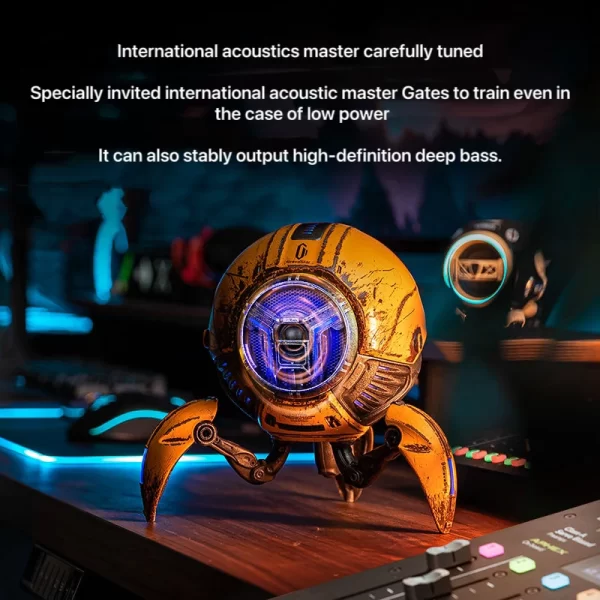Gravity Planet G1 Pro haut-parleur Bluetooth Subwoofer haute qualité sonore HIFI audio sans fil Cool – Image 2