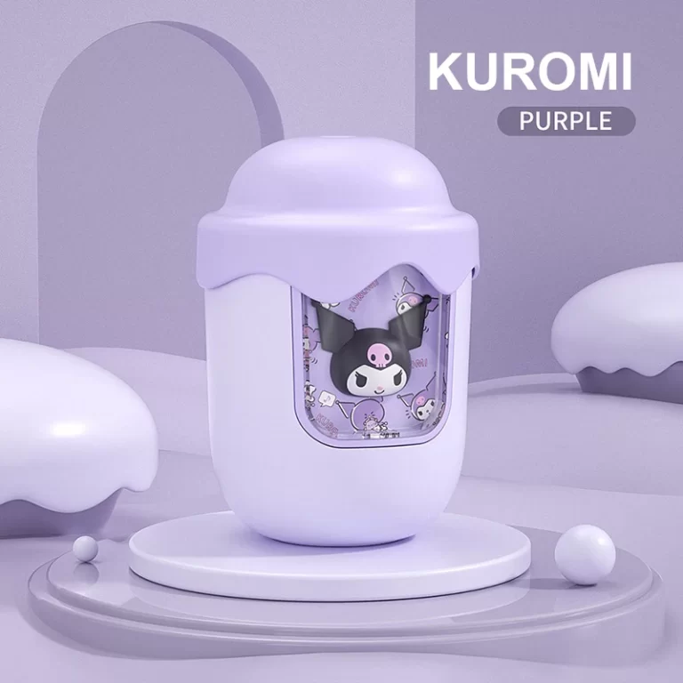 250ml Humidifie Air de bureau Cartoon Cute Kuromi Melody Pochacco Mini Pas de bruit Longue durée de vie de la batterie pour la voiture et humidificateur domestique – Image 6