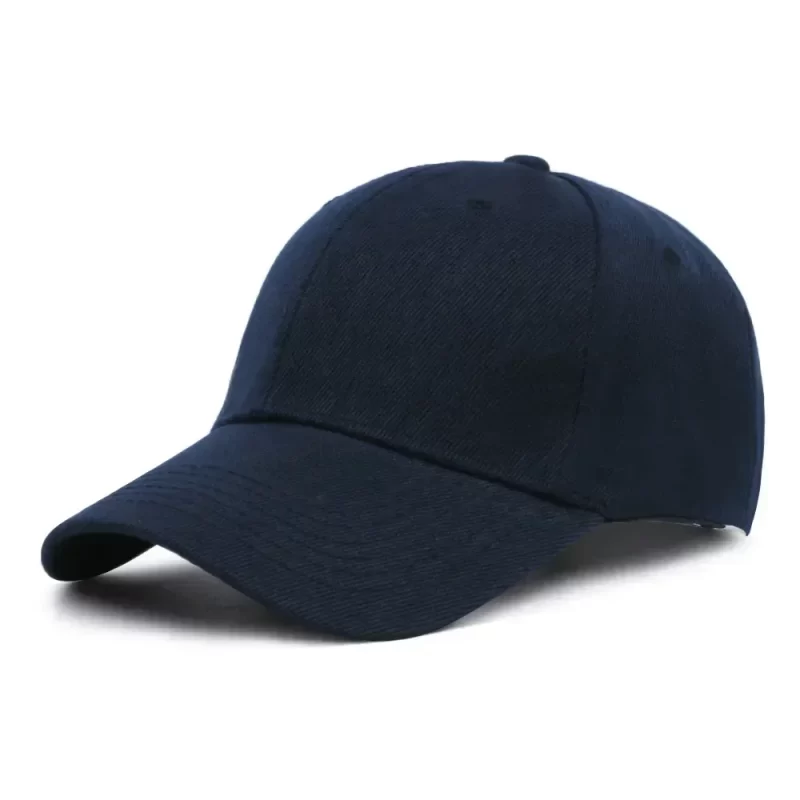 Couleur solide Twill Plain Soft Top Acrylic Sports Cap Papa Chapeaux ajustables Blancs Personnel Non structuré Baseball – Image 7