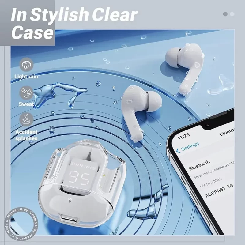T2 écouteurs Bluetooth TWS Sports casque extérieur casque sans fil écouteurs pour téléphone intelligent Xiaomi Samsung Jeux Musique – Image 5