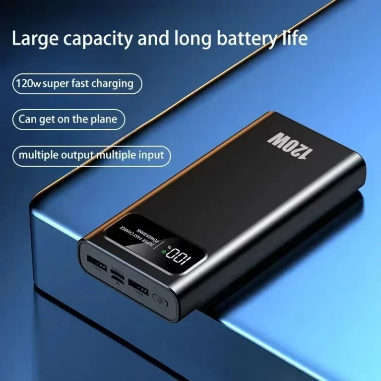 Xiaomi 120W Super Fast Charging 200000mAh Batterie Banque d'alimentation haute capacité Affichage numérique Banque d'alimentation pour iPhone Samsung Huawei – Image 5