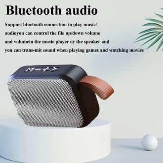 Haut-parleurs portables extérieurs Bluetooth 5.0 Mini Oxford haut-parleur colonne sans fil 3D lecteur de musique stéréo surround Hifi boîte sonore