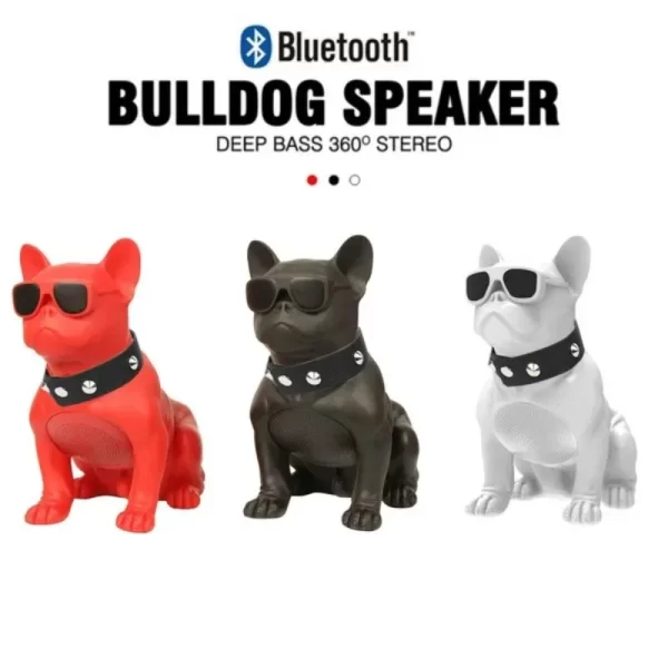 Big Bulldog haut-parleur Bluetooth sans fil portable FM basse lourde 3D qualité sonore radio surround sous-woofer de carte multifonction – Image 2