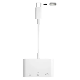 Adaptateur de type c TF CF sD Lecteur de carte mémoire OTG Écrivain Compact FlashUsB-C pour lPad Pro Huawei Macbook samsung Xiaomi lecteur de cartes