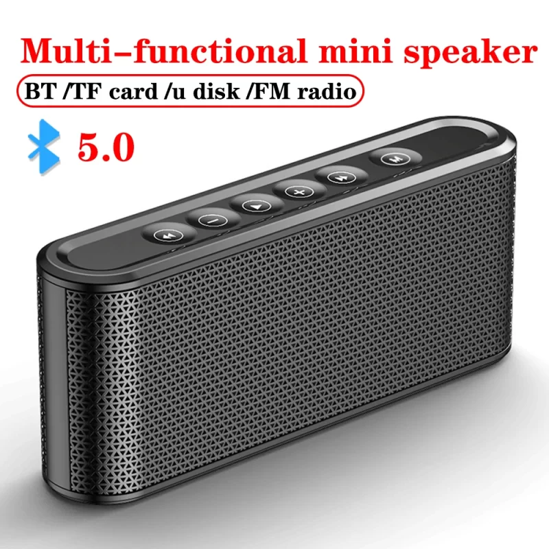 X6 8000mAh Battery Bluetooth-compatible V4 2 EDR Speaker Wireless TF Card USB Disk Subwoofer Mobile Power Bluetooth Speaker
