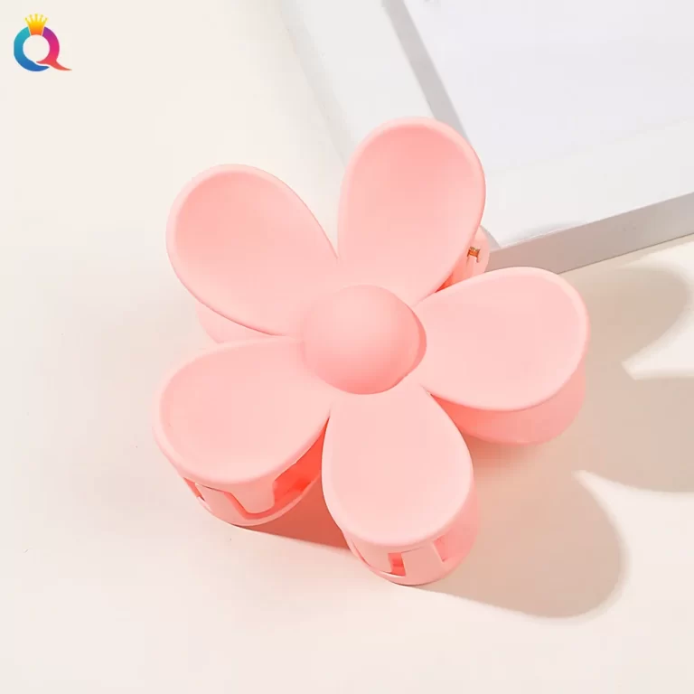 39 Styles Mat Jelly Flower Hair Claw Clips Non-Slip Hair Jaw Clamp pour femmes Femmes Accessories de cheveux de mode Femmes Bath Barrette Clip – Image 17