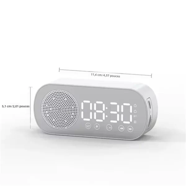 Z7 Mini haut-parleur Bluetooth portable avec alarme numérique, boost de basse et emplacement pour carte TF - cadeau de vacances – Image 8