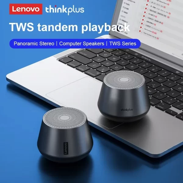 Haut-parleur Lenovo K3 Pro Bluetooth V5.0 Grand Audio avec son de basse profonde Soundbox extérieur Musique haut-parleur de camping portable – Image 4