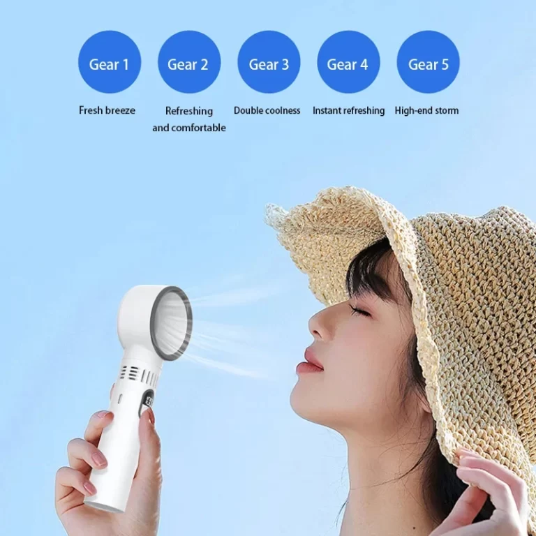 Xiaomi ventilateur sans lame affichage numérique intelligent haute vitesse USB portable chargement haute puissance éolienne bureau 2025 Nouveau – Image 4