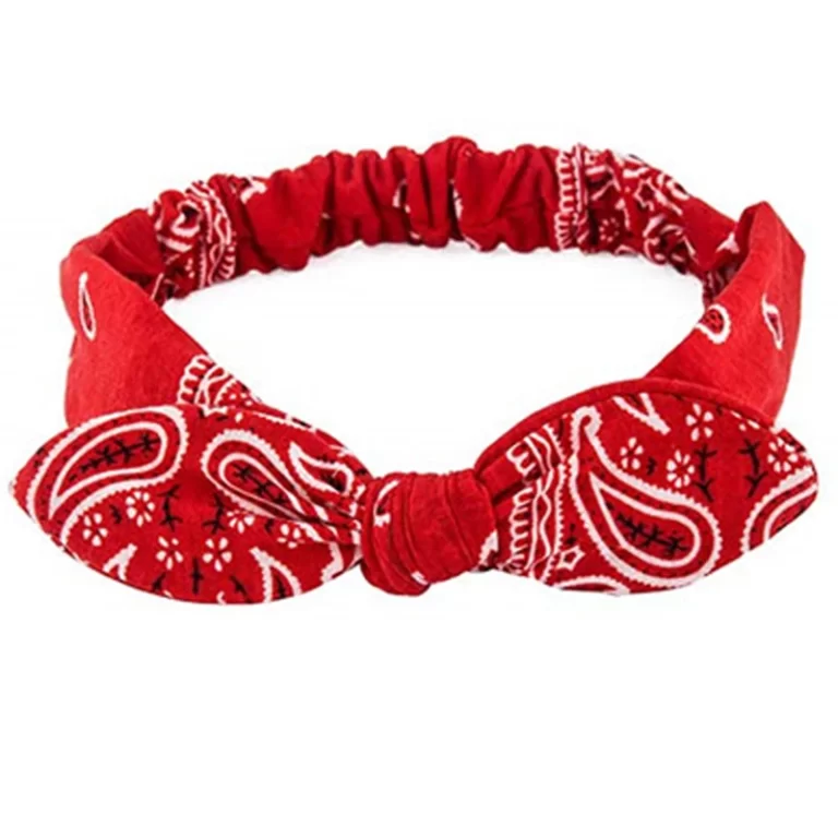 Nouvelles femmes Boho Soft Solid Print Headbands Vintage Cross Knot Elastic Hairbands Turban Bandanas Girls Hairbands Accessoires pour cheveux – Image 6