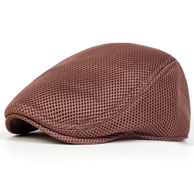 Mesh Hommes Breathability Newsboy Caps Peintres britanniques Chapeaux printemps et été Flat Cap Hip Hop Bérets – Image 5
