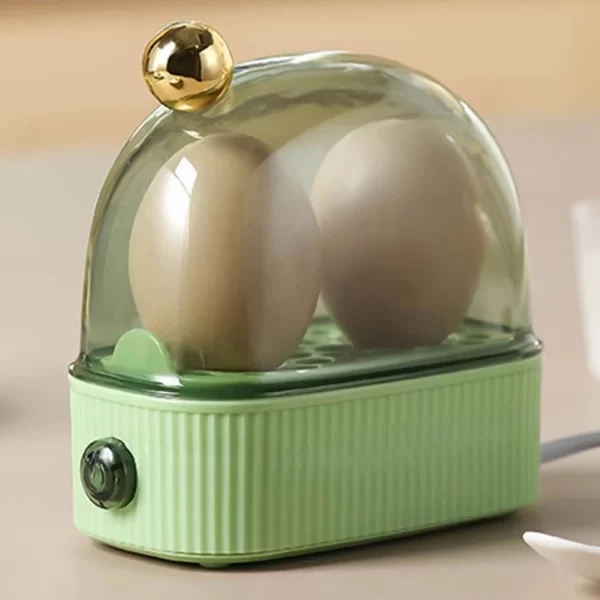 220V Egg Boiler Braconner Automatique Power Off Double Layer Braconner Multifonction & Mini Kitchenware Cadeau Egg Cooker – Image 3