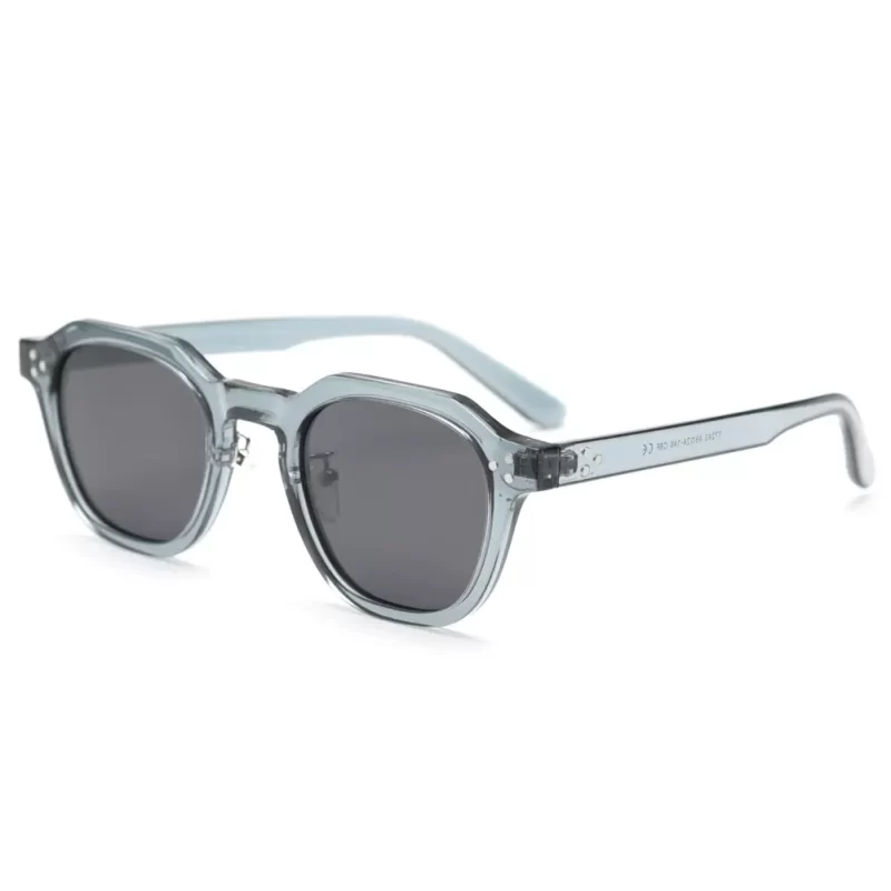 Lunettes de soleil polarisées pour femmes hommes TR90 Carré Polygone lunettes de soleil vintage avec cadre épais Luxe marque design lunettes rétro – Image 5
