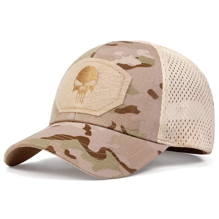 Unisex crâne broderie étiquette caps de baseball respirant printemps et automne extérieur chapeau décontracté ajustable chapeau solaire – Image 10