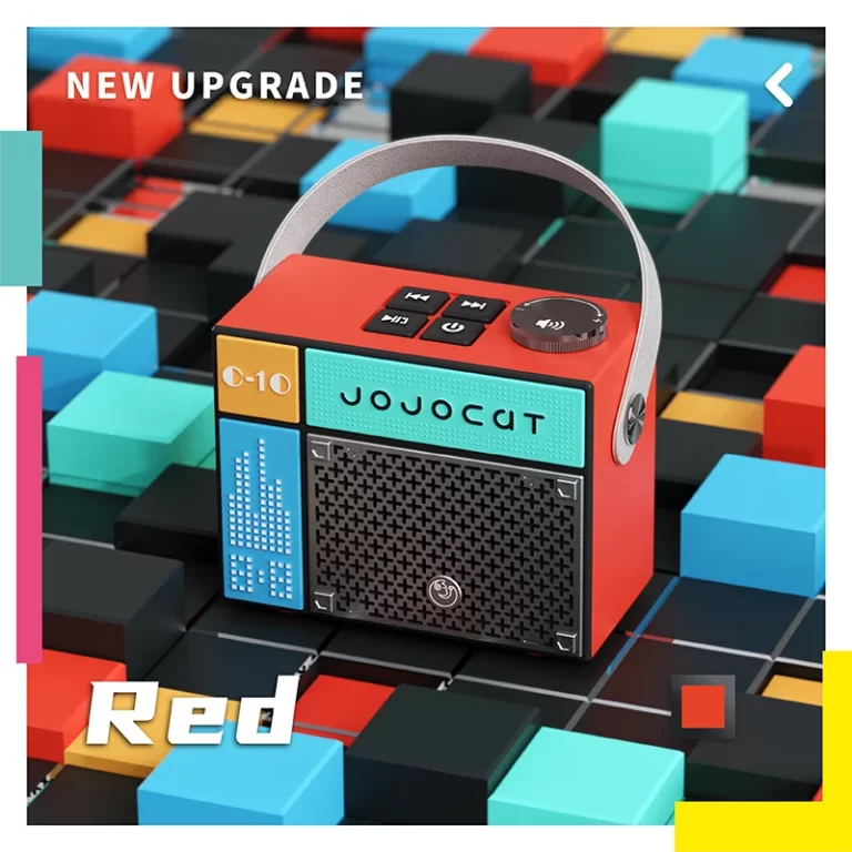 haut-parleur Bluetooth portable haut-parleur sans fil rechargeable avec support de basses profondes carte TF lecteur USB décor maison pour la fête extérieure – Image 6