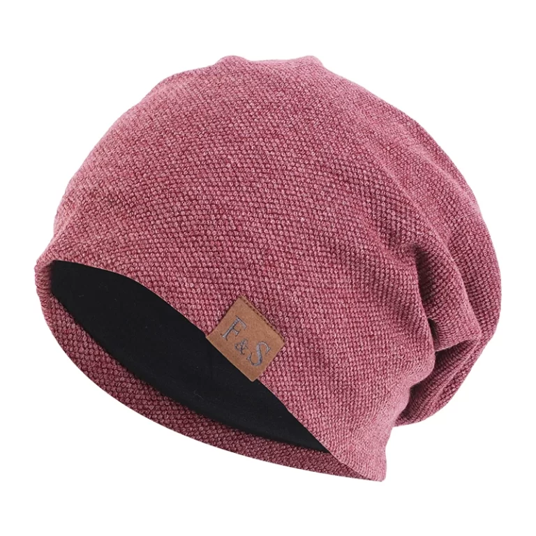 Unisex Beanie Cotton Night Sleep Cap Cap Cap Chemo Cap Turban Baggy Hair Care Night Cap Cap Solid Colo Hommes Femmes – Image 4