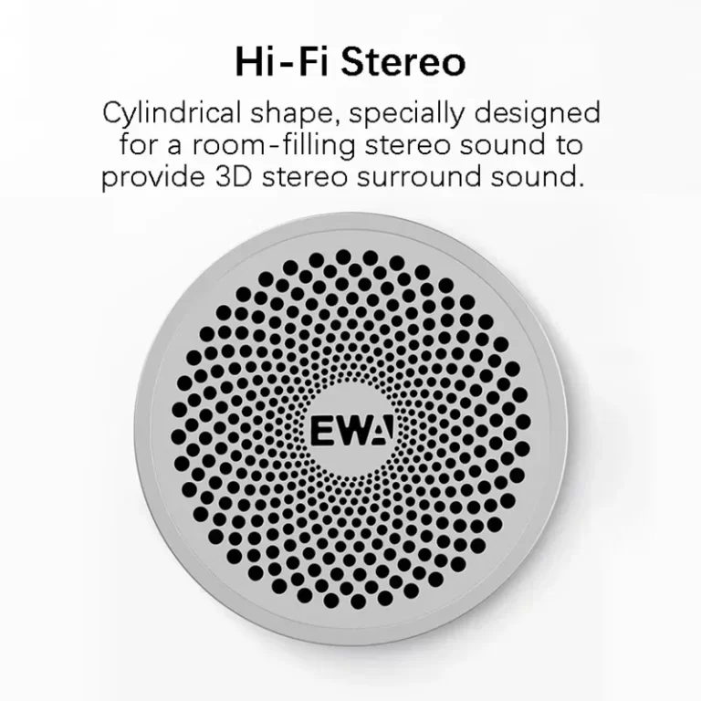 EWA A115 haut-parleur Bluetooth 5.0 haut-parleurs portables sans fil TWS Pair Deep Bass Dual Stéréo sans fil et étui de voyage haut-parleur TF Card – Image 3