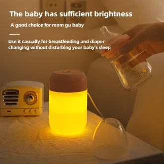 Humidificateur d'air portable de 300ml Humidificateur d'huile aromatique pour voiture USB pulvérisateur de brume cool avec purificateur de lumière de nuit coloré
