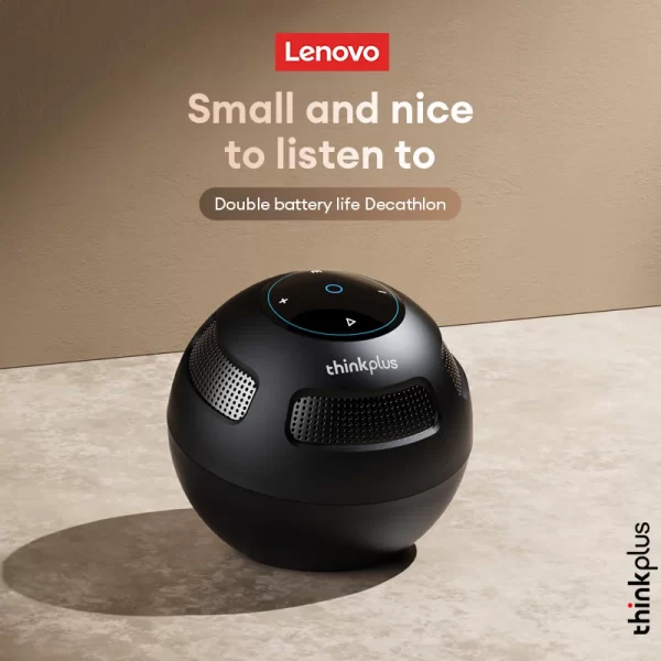 Choix d'original Lenovo TS5 Bluetooth V5.3 haut-parleur extérieur longue endurance haut-parleur sous-woofer lecteur de son surround portable – Image 2