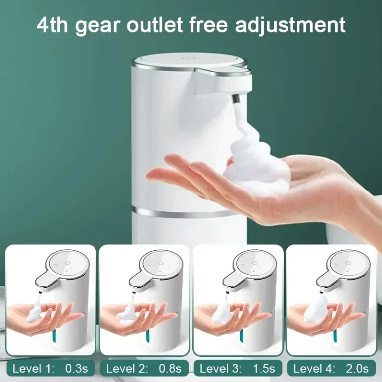 Xiaomi distributeur automatique de savon mousse liquide distributeur de savon sans contact 380ML USB rechargeable 4 niveaux réglable désinfectant pour les mains – Image 6