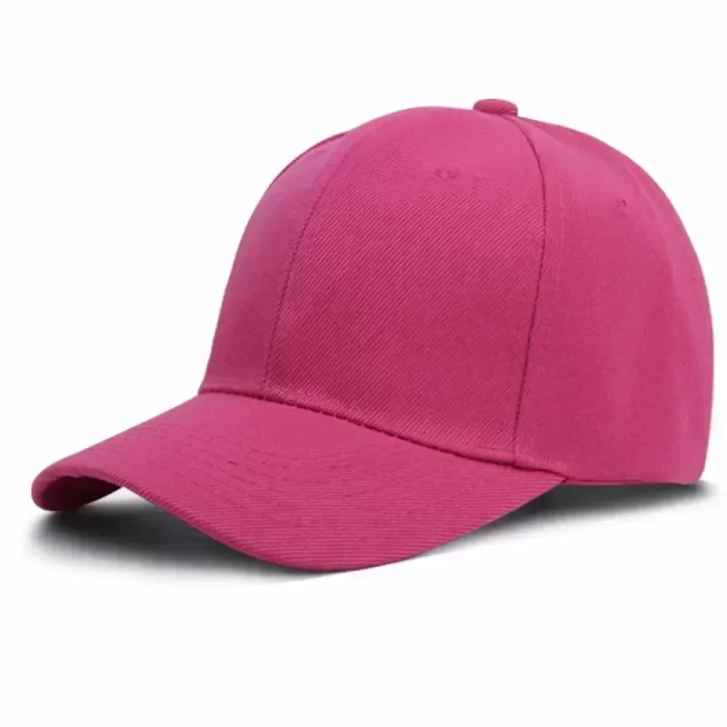 Couleur solide Twill Plain Soft Top Acrylic Sports Cap Papa Chapeaux ajustables Blancs Personnel Non structuré Baseball – Image 9