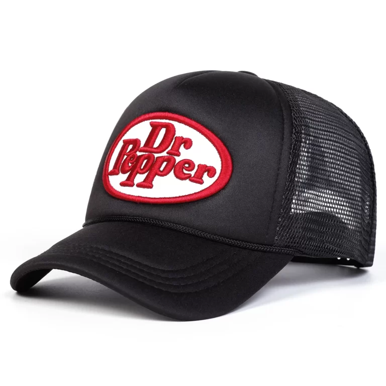 Unisex Dr Prpper lettre broderie bas-ball net caps printemps été extérieur chapeaux occasionnels ajustables chapeaux papa chapeaux solaires – Image 2