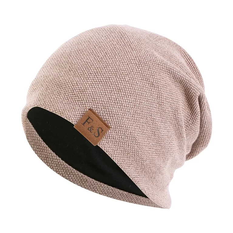Unisex Beanie Cotton Night Sleep Cap Cap Cap Chemo Cap Turban Baggy Hair Care Night Cap Cap Solid Colo Hommes Femmes – Image 5