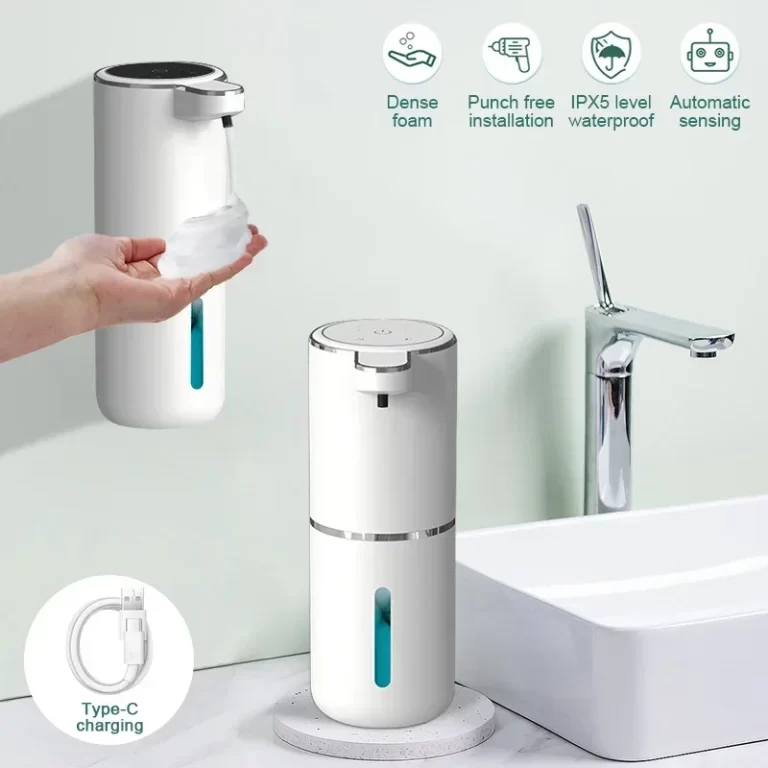 Xiaomi distributeur automatique de savon mousse liquide distributeur de savon sans contact 380ML USB rechargeable 4 niveaux réglable désinfectant pour les mains – Image 7