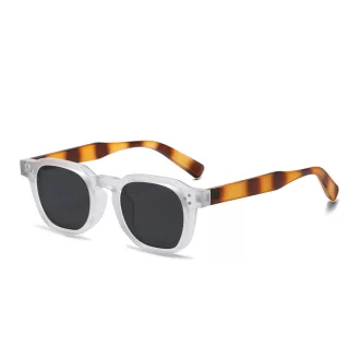 JNPCXI Mode Vintage Rivet Ovale Lunettes de soleil Femmes Hommes Luxe Leopard Lunettes de soleil Anti Blue Light Lunettes cadre
