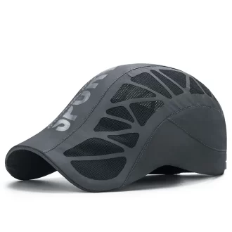 Chapeau d'été Nouveau Sport Alphabet Forward Breathable Mesh Shade Chapeau à sec rapide Cap solaire extérieur