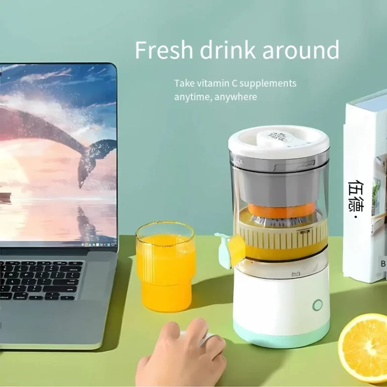 Juicer électrique portable USB Charge Orange Lemon Fruit Blender Mini Juicer ménager Famille Essentielle – Image 3