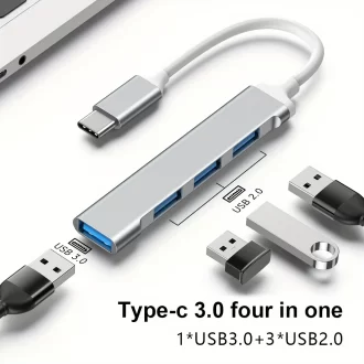 467 téléphone portable ordinateur un traîner quatre expanderes transmission haute vitesse USB dock multifonction diviseur de fil
