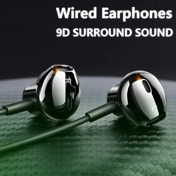 Type-C In-Ear Wired Karaoke Casques 3,5 mm Stereo Music Earbud Casques mains libres avec Mic – Image 7
