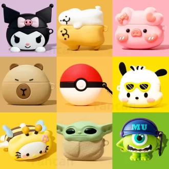 Pour Samsung Galaxy Buds 3 / 3Pro Case Cover Cute Cartoon Cover de protection des écouteurs Soft Silicone Case pour Samsung Galaxy Buds 3Pro