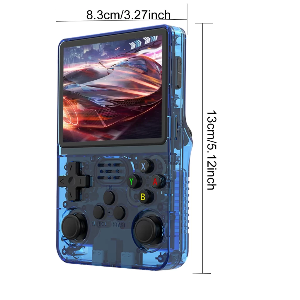 R36S Open Source K36 Console de jeu portable 3,5 pouces écran IPS intégré dans 16000 jeux Supporte les doubles en ligne Pour PS1 / PSP / DC – Image 5