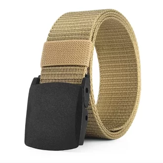 Ceinture pour hommes Ceinture en toile extérieure ceinture en métal ceinture tactique en nylon avec pantalon ceinture de jean ceinture de sport pour hommes et femmes