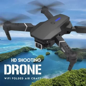 2025 E88 professionnel grand angle RC Drone HD 4K mode caméra hélicoptère pliable avion quadcopter drone enfant jouets cadeau