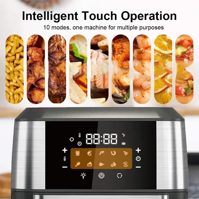 4 / 5 / 6 / 7 / 10 / 12L Cuisine automatique sans huile Cuisine domestique à 360 ° Cuisson à convection Cuiseuse à profondeur sans huile – Image 6