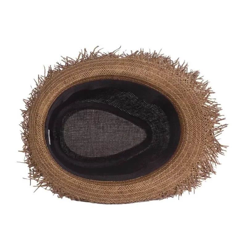 Chapeau de paille Soleil Homme Femmes Casual Breathable Cowboy Large Brim Jazz Chapeau de protection solaire Mode Plage Caps été – Image 6